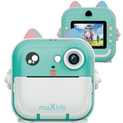 Maxlife MXPC-100 BLUE camera with printing function