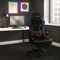 RGB Black Mesh gaming chair
