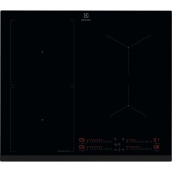 Pliidiplaat Electrolux, 4 x induktsioon, 60 cm, Hob2Hood, faasitud esiserv, must