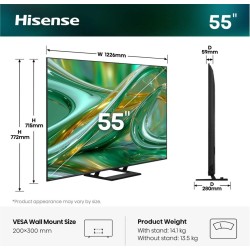 Hisense 55E89S TV 139.7 cm...