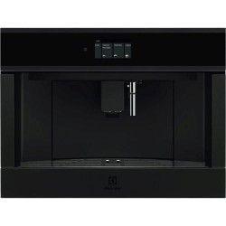 Espresso kohvimasin Electrolux, integreeritav, automaatne piimavahustaja, matt must