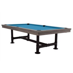 Billiard Table, Pool, Rasson Bedford, grey, 7 ft., Simonis 860 tournament blue