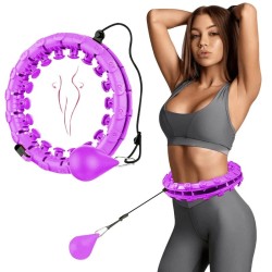 Masseeriv hularõngas Smart Hula Hoop HHP002 lillakas
