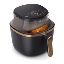 Philips 3000 series NA322/00 fryer Single 4.2 L Stand-alone 1400 W Hot air fryer Copper, Black