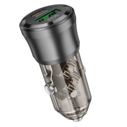 Autolaadija Borofone BZ25 38W USB-C/USB-A must