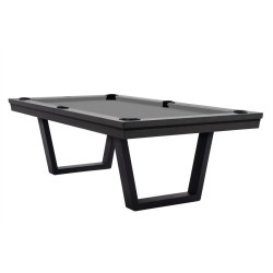 Pool Table / Dining Table, Rasson Madrid, Grey, 7 ft., Club Cloth grey