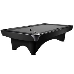 Billiard Table Dynamic III, 9 ft, black, matt finish, Pool, Simonis 760 grey