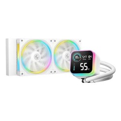 DeepCool LQ240 White Processor Liquid cooling kit 12 cm 1 pc(s)