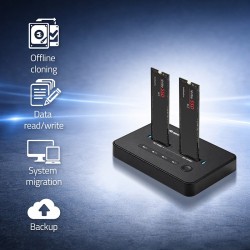 Qoltec 52366 M.2 NVMe SSD...