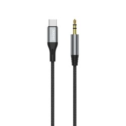 Helikaabel Dudao L11ProT USB-C to 3.5mm 1.0m must
