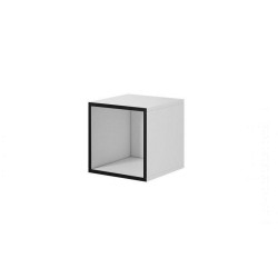 Cama open cabinet ROCO RO6 37/37/39 white/black