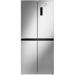 Külmik Electrolux, Side-by-side, 180 cm, 269/153 l, 38 dB, puutetundlik, NoFrost, rv-teras