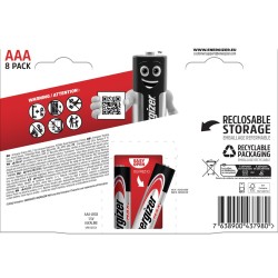 ENERGIZER BATTERIES MAX AAA...
