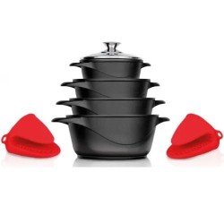 Smile MGK-12 Set of pots with lids 4pcs