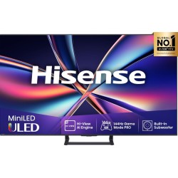 Hisense 55E8Q 139.7 cm (55") 4K Ultra HD Smart TV Wi-Fi Black, Grey 600 cd/m²