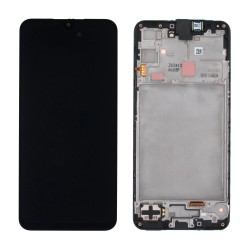 LCD ekraan Samsung A165 A16 4G puuteekraani ja raamiga originaal Black (service pack)