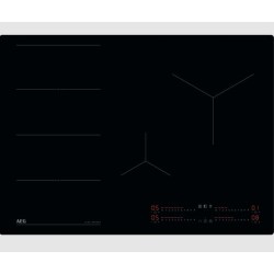 Pliidiplaat AEG, 4 x induktsioon, flexi tsoon, 70 cm, Hob2Hood, must