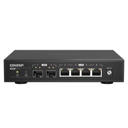QNAP QSW-2104-2S network switch Unmanaged 2.5G Ethernet Black