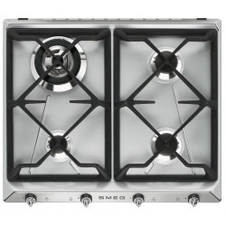 Gaasiplaat Smeg, Victoria, 4 x põletit, 60 cm, rv teras