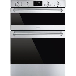 Ahi Smeg Classic, topeltahi, 61+41 l, H 72 cm, rv teras