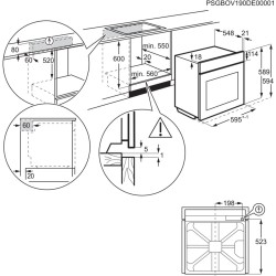 ELECTROLUX LOC9P3XZ oven