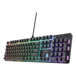 Trust GXT 871 Zora QWERTY US English - USB gaming keyboard (black)