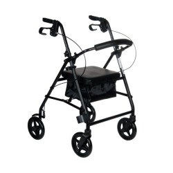 RF-610 Four-Wheel Rehabilitation Walker – Black