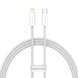 Kaabel Baseus Dynamic alates Type-C kuni Lightning 20W 1.0m valge CALD000002