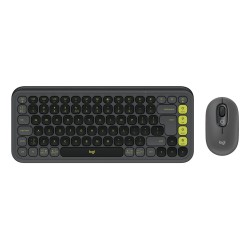 KEYBOARD +MOUSE COMBO POP ICON/GR/GREEN 920-013140 LOGITECH