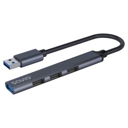 SAVIO Hub AK-70 USB-A - 3 ×...