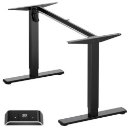 DESK FRAME MOTORISED/BLACK...