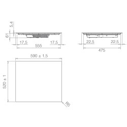 Elica Primis 604 Plus Black...