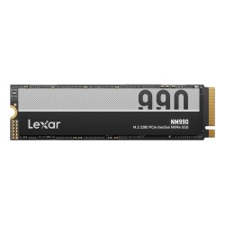 SSD|LEXAR|NM990|2TB|M.2|NVMe|Write speed 10000 MBytes/sec|Read speed 14000 MBytes/sec|2.45mm|TBW 750 TB|MTBF 1500000 hours|LNM99