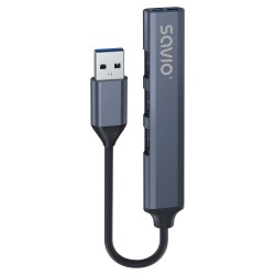 SAVIO Hub AK-70 USB-A - 3 ×...
