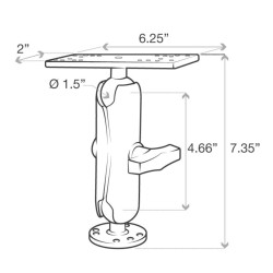 RAM MOUNT Mounting kit for...