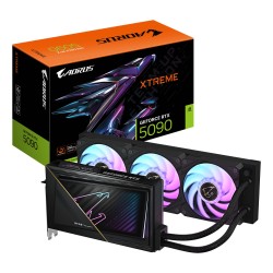 Graphics Card|GIGABYTE|NVIDIA GeForce RTX 5090|32 GB|GDDR7|512 bit|PCIE 5.0 16x|GPU 2655 MHz|Water cooling|1xHDMI|3xDisplayPort|