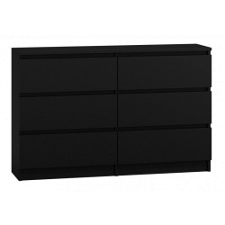 Topeshop M6 120 CZERŃ chest...