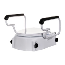 Toilet seat riser with...