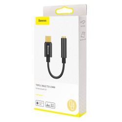 Audio adapter Baseus L54 alates Type-C kuni 3.5mm must CATL54-01