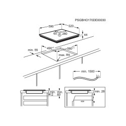 ELECTROLUX EIV644 induction...