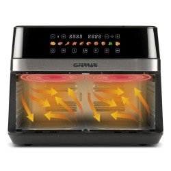 G3 Ferrari G10223 fryer Double 12 L Stand-alone 2200 W Hot air fryer Black, Stainless steel