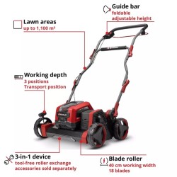 Cordless Scarifier EINHELL...