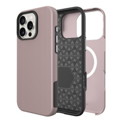 Telefoniümbris Perfectionists Triangle Mag Case Apple iPhone 17 roosa kuld