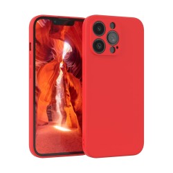 Telefoniümbris Liquid Silicone 1.5mm Xiaomi Poco C40 punane