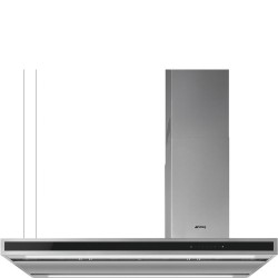 Õhupuhastaja Smeg, saare, 120 cm, Autovent, 739 m3/h, 71 dB, rv-teras/must klaas