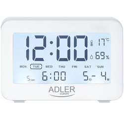 Adler AD 1196W alarm clock with temperature