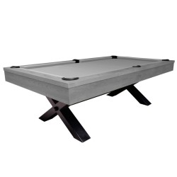 Billiard Table, Pool, Xray, 8 ft., Grey, Simonis 860 grey
