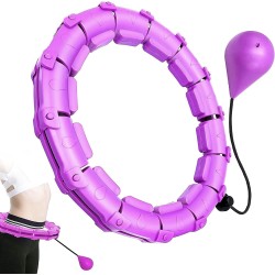 Masseeriv hularõngas Smart Hula Hoop M1 lilakas