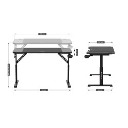 Huzaro Hero 2.6 gaming desk...