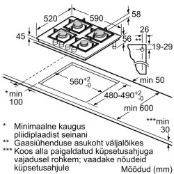 Pliidiplaat Bosch, 4 x...